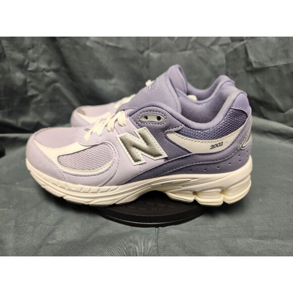New Balance 2002 Sneakers GC2002PK Mesh Purple White Girls Size 5 NEW IN BOX! - Picture 5 of 11